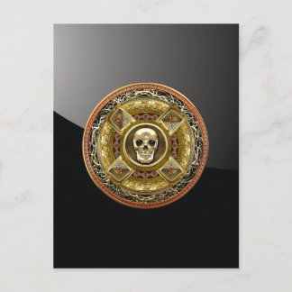[100] Mictlantecuhtli – Aztec God of Death Postcard