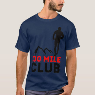 100 Mile Club trail runners  T-Shirt