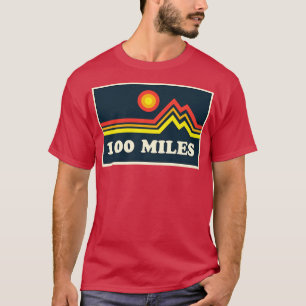100 Mile Trail and Ultra Running Mountains 1 T-Shirt