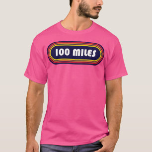 100 Mile Trail and Ultra Running Oval T-Shirt