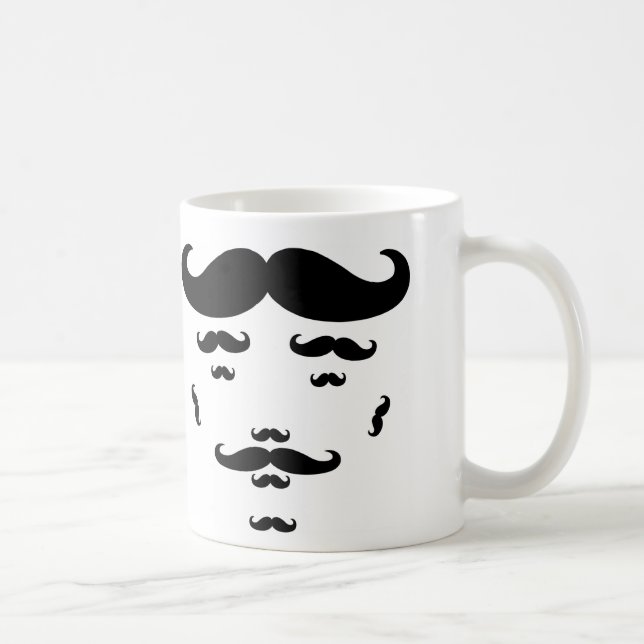 100% Moustache Coffee Mug (Right)