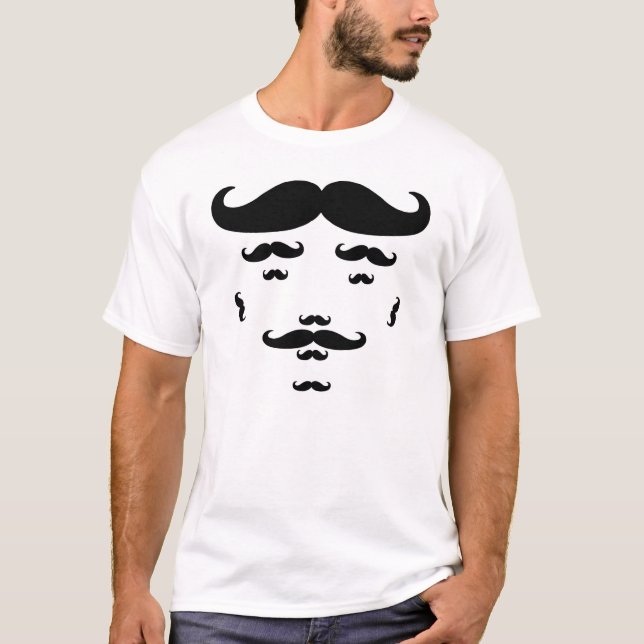 100% Moustache T-Shirt (Front)