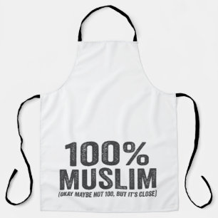 100 Muslim Oky Maybe Not 100 Funny Ramadan Eid  Apron