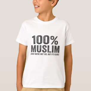 100 Muslim Oky Maybe Not 100 Funny Ramadan Eid T-Shirt