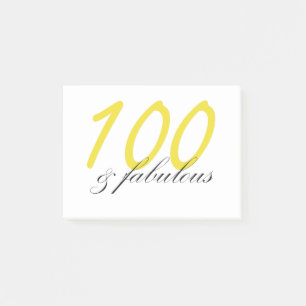 100 n Fabulous Post-it Notes