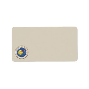 [100] NASA Emblem [3D] Label