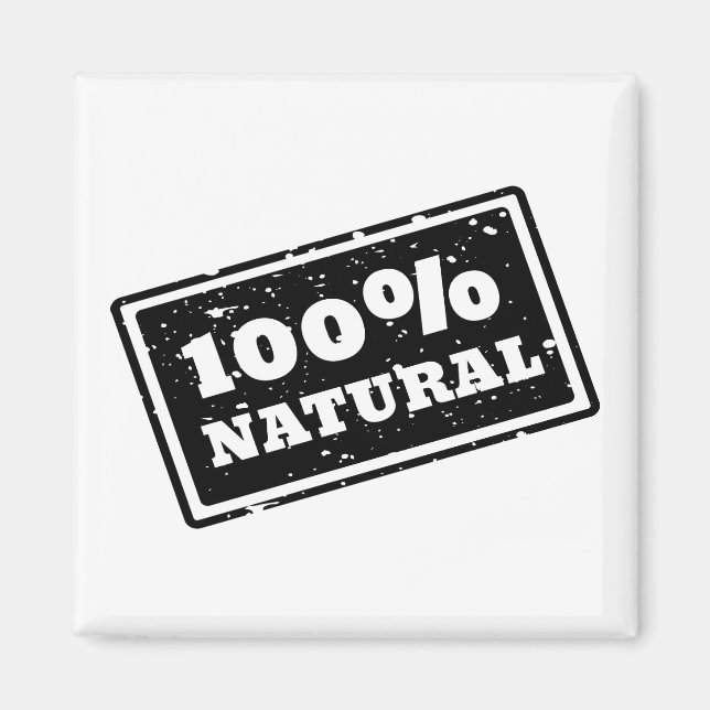 100% Natural Magnet (Front)
