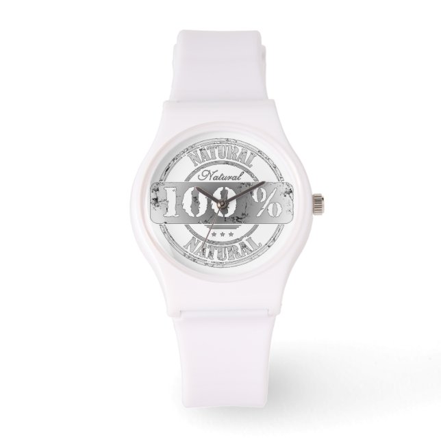 100% Natural Watch (Front)