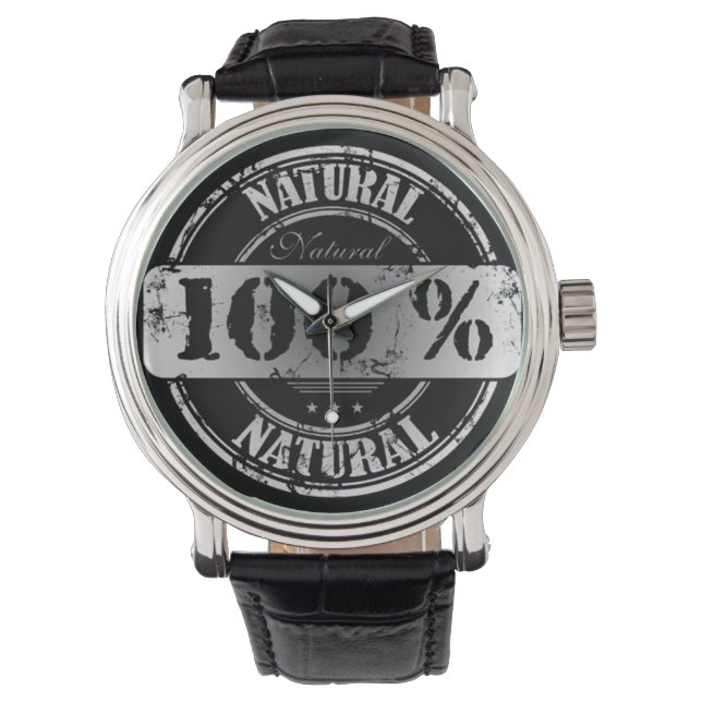 100% Natural Watch (Front)