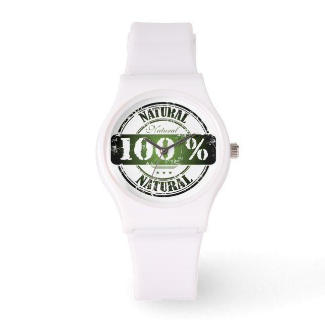 100% Natural Watch (Front)