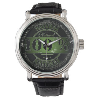 100% Natural Watch