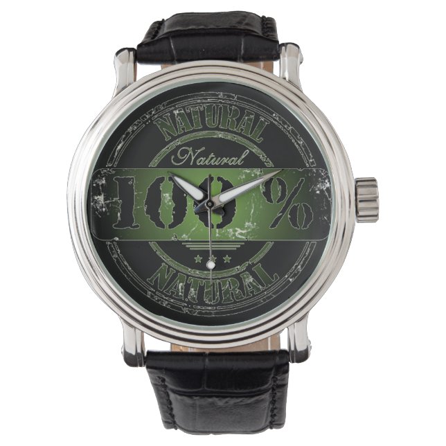 100% Natural Watch (Front)