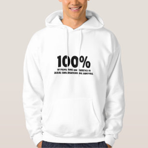 100% Of People Who Use Statistics Are Annoying Hoodie