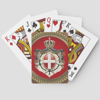 [100] Order of Malta - SMOM Coat of Arms Playing Cards