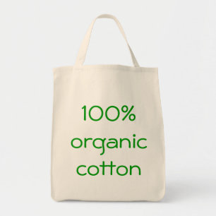 100% organic cotton tote bag
