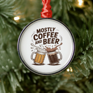 100% Organic Dad Metal Tree Decoration