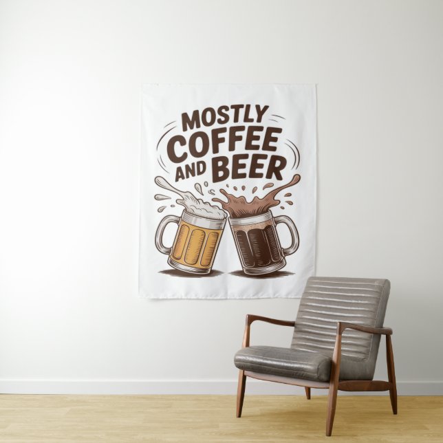 100% Organic Dad Tapestry (In Situ)