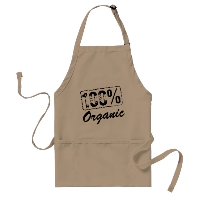 100% Organic food aprons (Front)