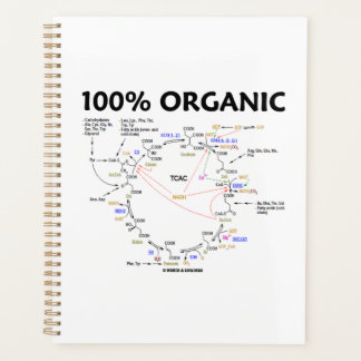 100% Organic Krebs Cycle Citric Acid Cycle TCAC Planner