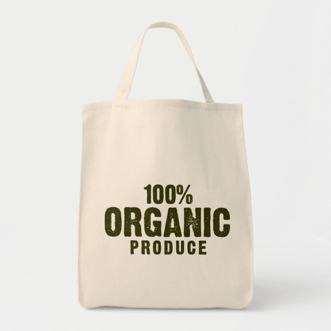 100% ORGANIC TOTE BAG (Front)