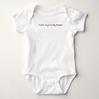 100% Organically Grown Baby Bodysuit
