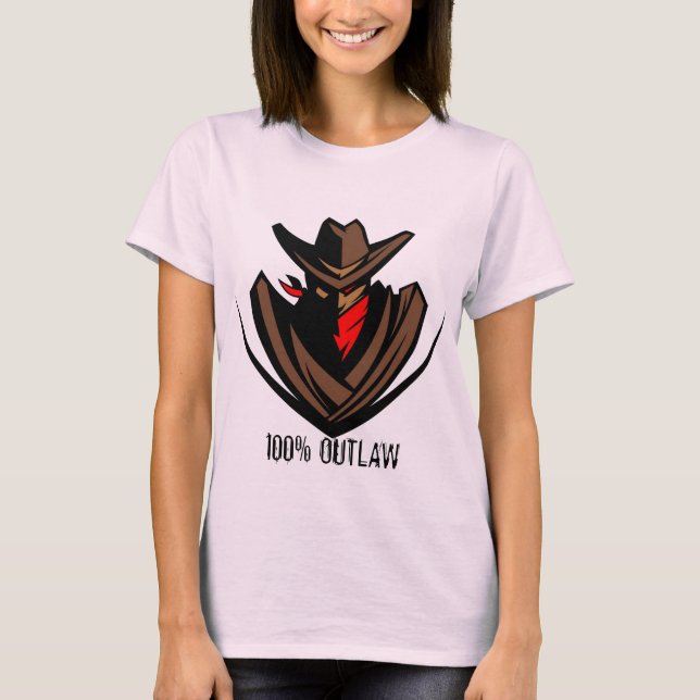 100% Outlaw T-Shirt (Front)