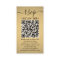 100 Pack QR RSVP Wedding Faux Gold Enclosure