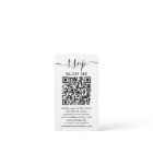 100 Pack Wedding Website QR RSVP Photo Enclosure