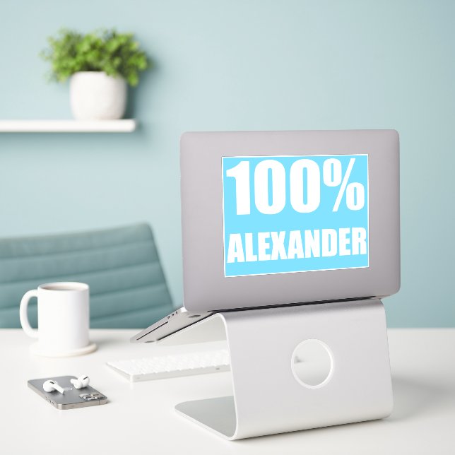 100 percent Alexander name (Laptop On Desk)