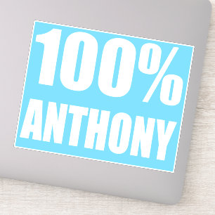 100 percent Anthony name