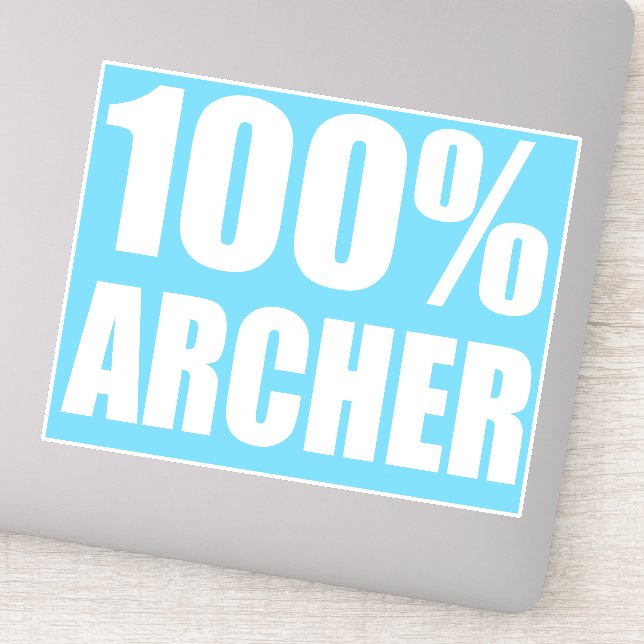 100 percent Archer name (Detail)