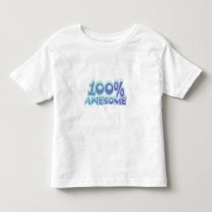 100 Percent Awesome Toddler T-Shirt