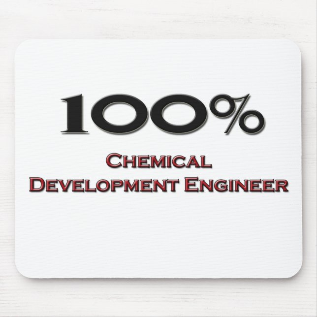 100 Percent Chemical Development Engineer Mouse Mat (Front)