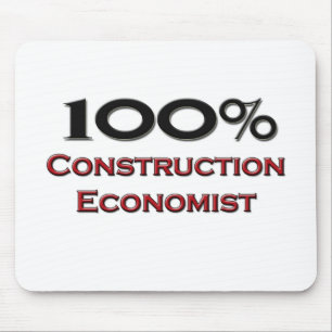 100 Percent Construction Economist Mouse Mat