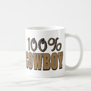 100 Percent Cowboy Coffee Mug