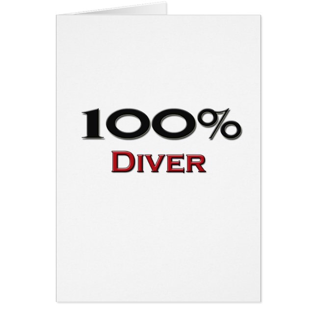 100 Percent Diver (Front)