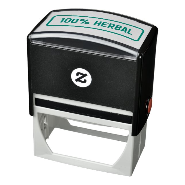100 Percent Herbal - Self-inking Stamp (Product)