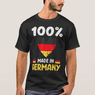 100 Percent Made In Germany German Boys Girls Kids T-Shirt