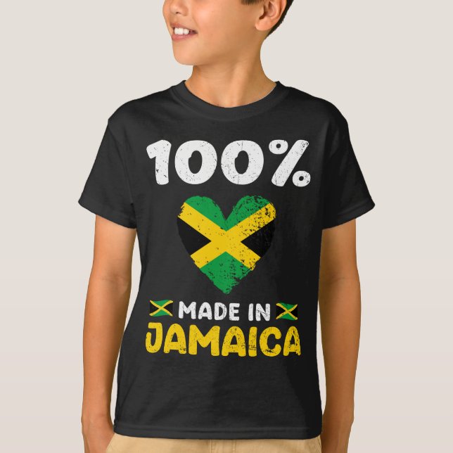 100 Percent Made In Jamaica T-Shirt (Front)