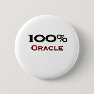 100 Percent Oracle 6 Cm Round Badge