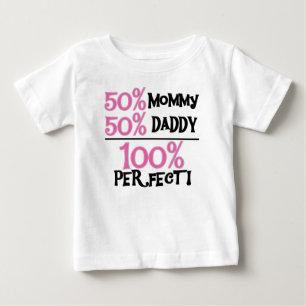 100 Percent Perfect Pink Baby T-Shirt