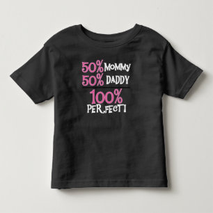 100 Percent Perfect Pink Toddler T-Shirt