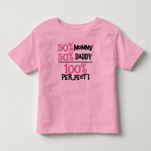 100 Percent Perfect Pink Toddler T-Shirt