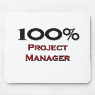 100 Percent Project Manager Mouse Mat