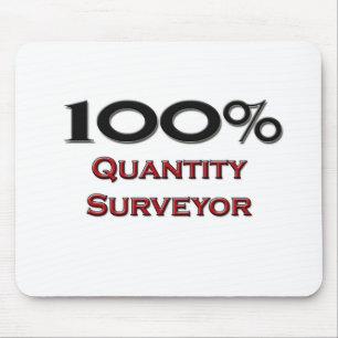 100 Percent Quantity Surveyor Mouse Mat