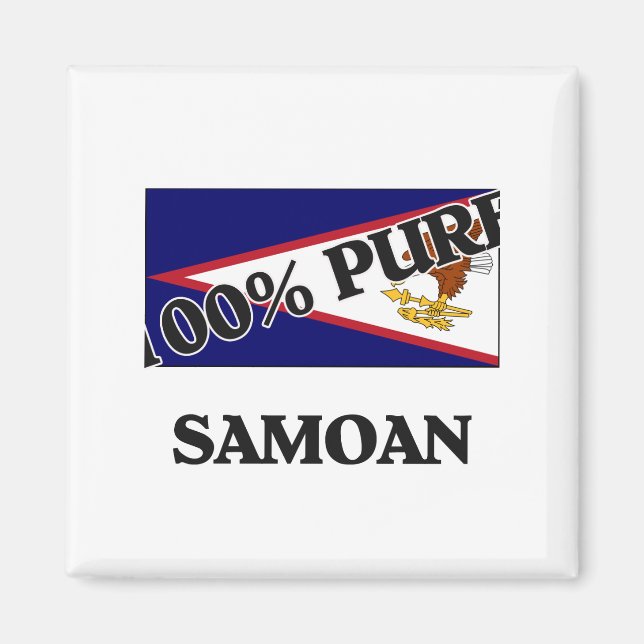 100 Percent SAMOAN Magnet (Front)