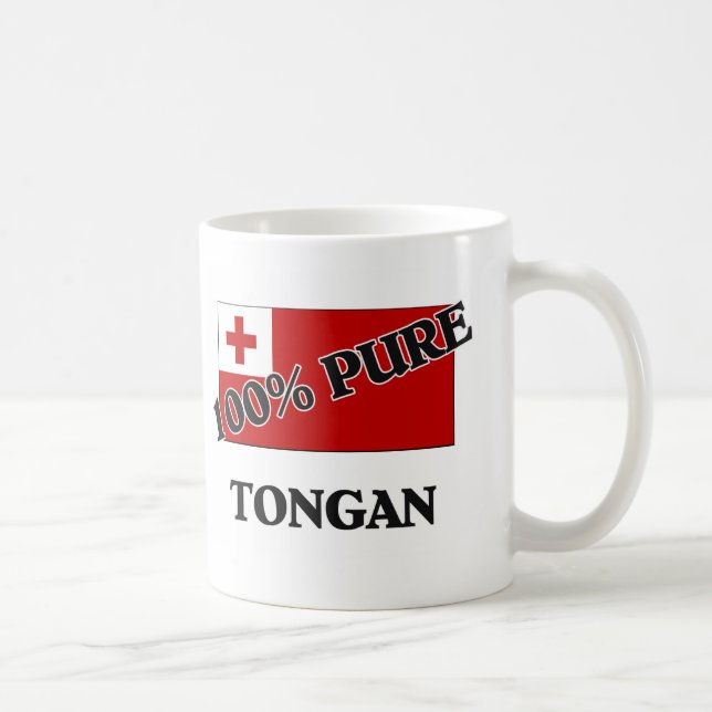 100 Percent TONGAN Coffee Mug (Right)