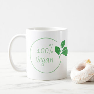 100 percent vegan| One percent vegan Coffee Mug