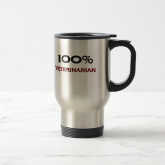 100 Percent Veterinarian Technician Travel Mug