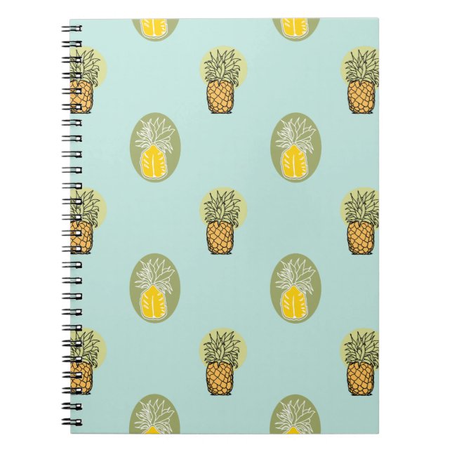 100% pineapple notebook (Front)